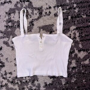 Brandy Melville Cropped Tank (white)